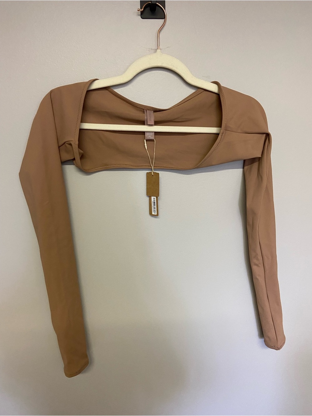 SKIMS Brown Two-Piece Long Sleeve Swim Set - Picture 2 of 2